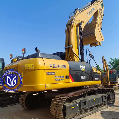Gebruikte CAT 336D 36Ton Caterpillar Crawler Hydraulische graafmachine, speciaal voor grote bouwwerken