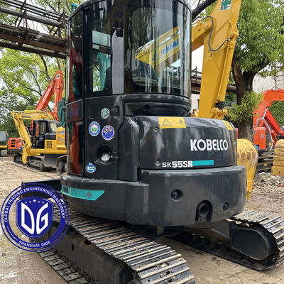 Voorzichtig gebruikte Kobelco SK55 5,5 ton Crawler Excavator Responsive Controls