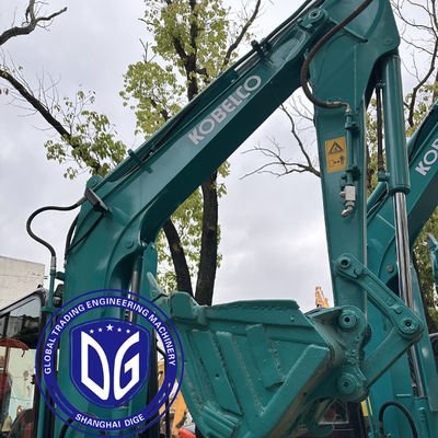 Voorzichtig gebruikte Kobelco SK55 5,5 ton Crawler Excavator Responsive Controls