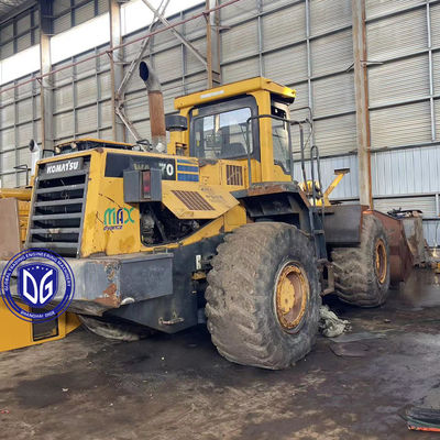 Voorste laadmachine Originele Komatsu WA470-6 Gebruikte laadmachine in goede staat