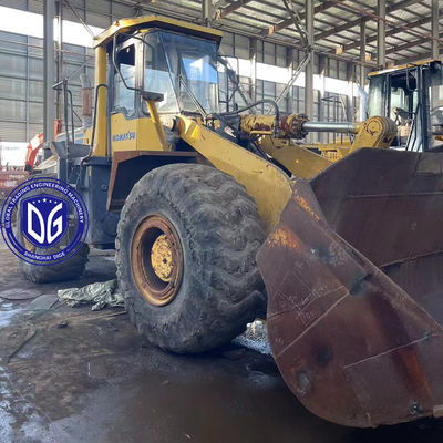 Oorspronkelijke Komatsu WA470-6 Gebruikte laadmachine met anti-glijbaan en efficiënt koelsysteem