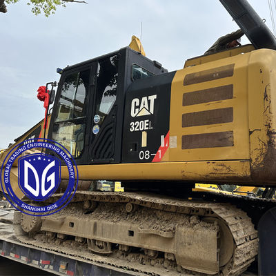 Gebruikte CAT320E 20 ton Caterpillar Crawler Gebruikte graafmachine Originele en in goede staat op Sal