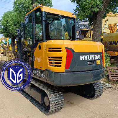 Hyundai HX60 6ton Crawler Graafmachine bewegende type Crawler nieuwste model beschikbaar