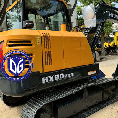 Hyundai HX60 6ton Crawler Excavator Brand New En nieuwste model Met lage geluidsniveaus