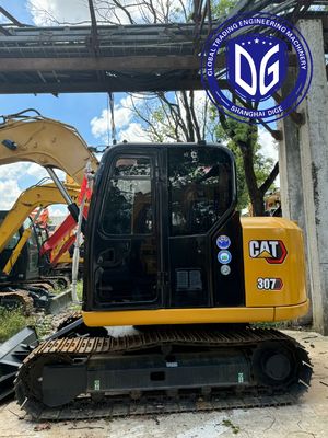 Kattengraver 307 Gebruikte rupsgraver 7 ton