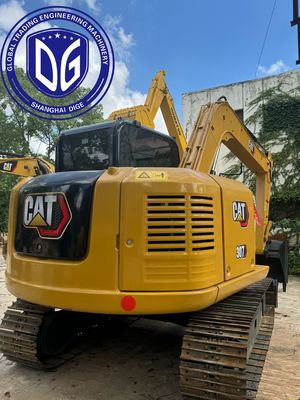 Kattengraver 307 Gebruikte rupsgraver 7 ton
