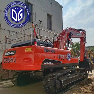 DX340LCA 34t Gebruikte Doosan graafmachine origineel uit Korea met krachtige arm