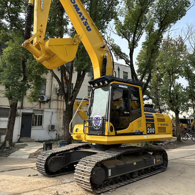 20 ton Japan merk graafmachine Komatsu PC200-8N1 Gebruikte graafmachine voor Komatsu bouwmachines