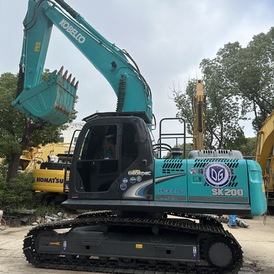 20 ton Japan merk graafmachine Kobelco SK200 Gebruikte graafmachine voor Kobelco bouwmachines