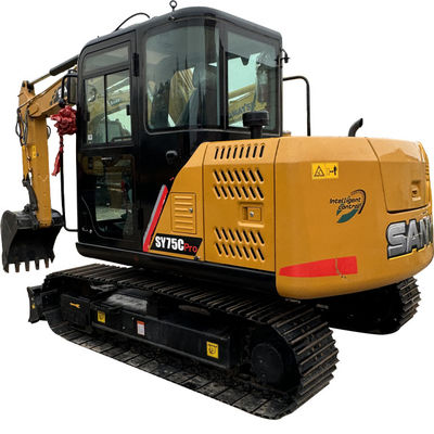 Oorsprong China SY75 Gebruikte Sany Excavator SY75 Excavator Tweedehands Sany Excavator SY75