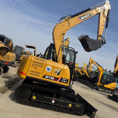 Oorsprong China SY75 Gebruikte Sany Excavator SY75 Excavator Tweedehands Sany Excavator SY75