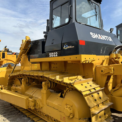 Shantui SD22 Gebruikte Hydraulische Bulldozer Met Motor NT855-C280 Te koop Crawler Bulldozer