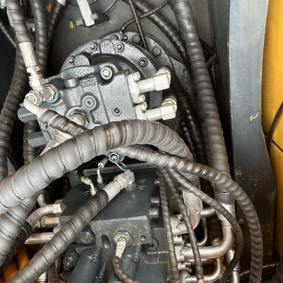Hyundai 220 gebruikte hydraulische graafmachine met motor Cummins B7 Voor verkoop Crawler graafmachine