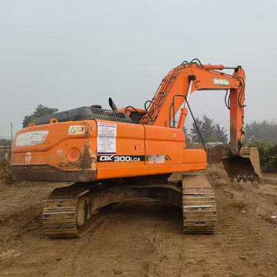 Oorspronkelijke Doosan DX300LCA Gebruikte Hydraulische Graafmachine Met Motor DE08TIS Voor Verkoop Crawler Graafmachine