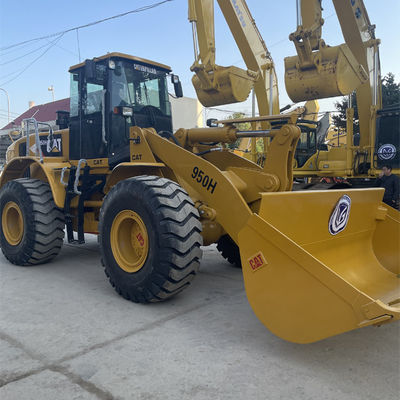 CAT966H Gebruikte Caterpillar Loader met een standaard emmercapaciteit van 4,2 m voor verschillende toepassingen