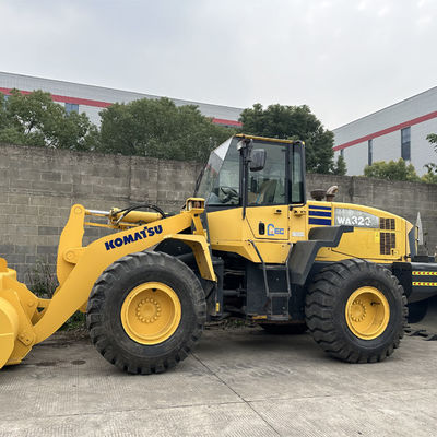 Gebruikte WA320-5 ladder Japan Komatsu WA320-3 WA320-5 WA470-3 WA470-6 wiellader In uitstekende staat