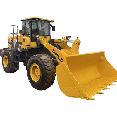 2.7m3 Standard Bucket Capacity Gebruikelijke SDLG wiellader aangedreven door Advanced EFI Engine Style