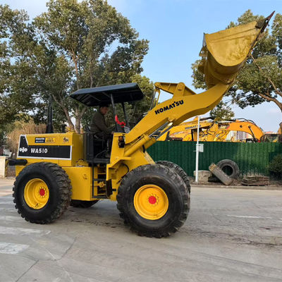 973 uur Werktijd Hydraulische Komatsu-laders