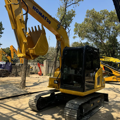 SAA4D95LE Turbomotor Tweedehands Komatsu graafmachine met maximale graafhoogte van 7150 mm