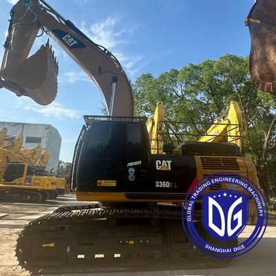 Gebruikte Caterpillar 336D Graafmachine Te Koop Klaar Om Te Verzenden Naar Zuid-Amerika