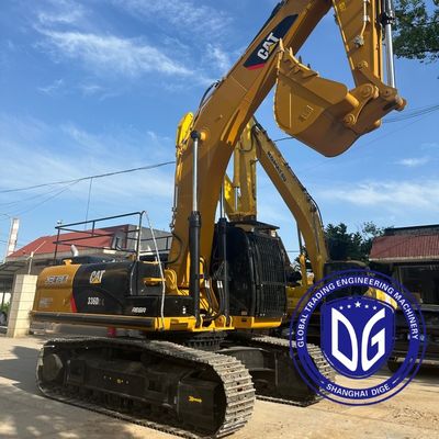 Gebruikte Caterpillar 336D Graafmachine Te Koop Klaar Om Te Verzenden Naar Zuid-Amerika