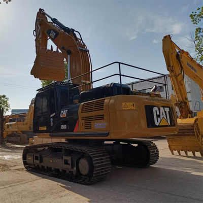 Hoogwaardige Caterpillar 336D graafmachine met een standaard emmercapaciteit van 2,4 m3