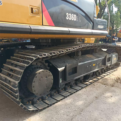 Hoogwaardige Caterpillar 336D graafmachine met een standaard emmercapaciteit van 2,4 m3