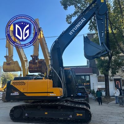 Hyundai HX220HD Tweedehands Graafmachine | Sterke Motor, Goede Hydrauliek, Klaar om te Werken