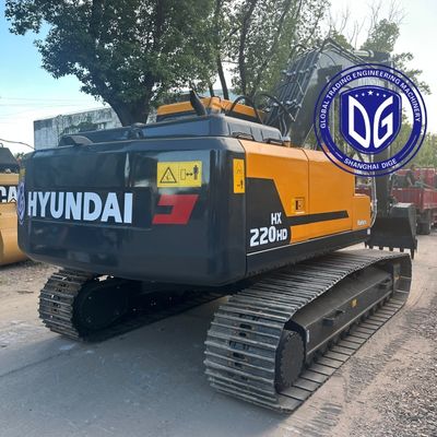 Hyundai HX220HD Gebruikte graafmachine klaar voor export Duurzaam, krachtig, kosteneffectief