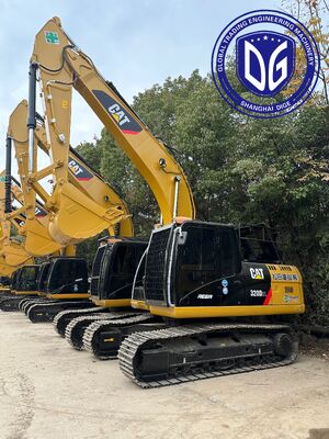 Betrouwbare gebruikte Caterpillar 320D nu verkrijgbaar voor verzending naar Bolivia
