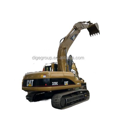 Gebruikte Caterpillar 320C 20t graafmachine op voorraad met beste prijs Robuuste Duurzame Krachtige graafmachine te koop