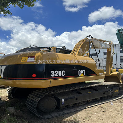 Gebruikte Caterpillar 320C 20t graafmachine op voorraad met beste prijs Robuuste Duurzame Krachtige graafmachine te koop