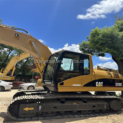 Gebruikte Caterpillar 320C 20t graafmachine op voorraad met beste prijs Robuuste Duurzame Krachtige graafmachine te koop