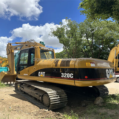 Gebruikte Caterpillar 320C 20t graafmachine op voorraad met beste prijs Robuuste Duurzame Krachtige graafmachine te koop