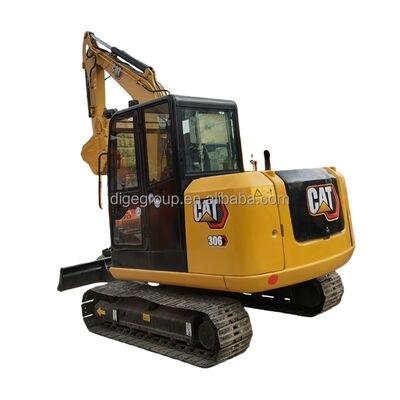 Gebruikte Caterpillar 306E 6t graafmachine op voorraad met goedkope prijs Robuuste Duurzame Krachtige graafmachine