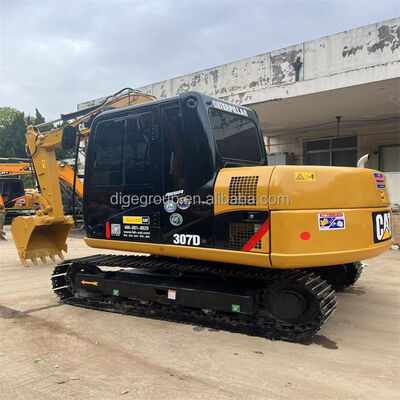 Gebruikte Caterpillar 307D 7t graafmachine op voorraad met goedkope prijs robuuste duurzame brandstofzuinige krachtige graafmachine te koop