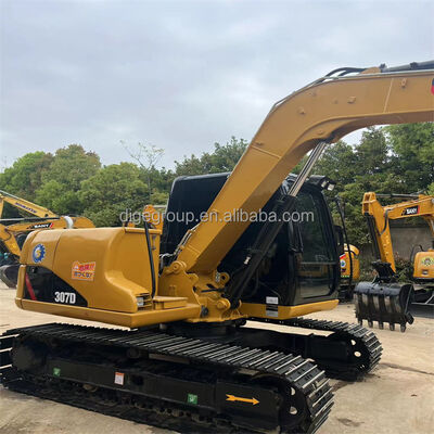 Gebruikte Caterpillar 307D 7t graafmachine op voorraad met goedkope prijs robuuste duurzame brandstofzuinige krachtige graafmachine te koop
