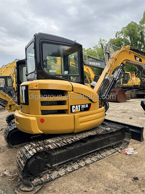Gebruikte Caterpillar 303.5E 3.5t Graafmachine op voorraad met goedkope prijs Robuuste Duurzame Graafmachine