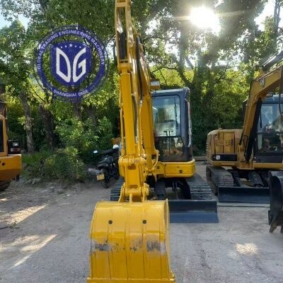 Gebruikte Japan Komatsu PC40 mini graafmachine 4 ton kleine hydraulische graver lage werktijden