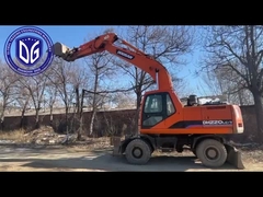 Gebruikte Doosan DH210 21ton wiel graafmachine in prachtige staat nu te koop