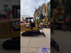 Gebruikt 306E 6T Caterpillar Crawler Mini Excavator Quick Response Control System
