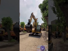 Zorgvuldig gebruikte graafmachine 308C Gebruikte graafmachine en verminderd brandstofverbruik